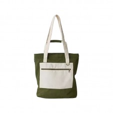 High-quality colorblock durable canvas handbag