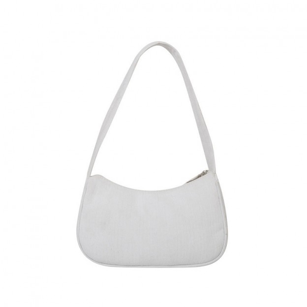 Simple solid color versatile handbag canvas bag