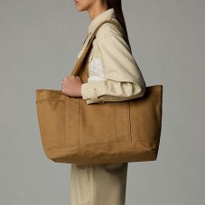 High quality brown large capacity canvas handbag