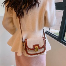 High quality vintage patchwork crossbody bag