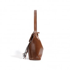 Classic luxury smooth leather tote