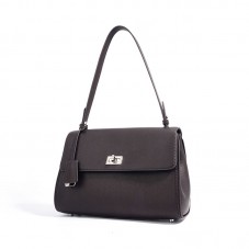 Premium waterproof flap leather tote bag
