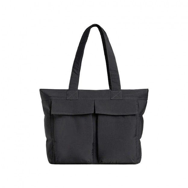 Simple casual zipper nylon handbag