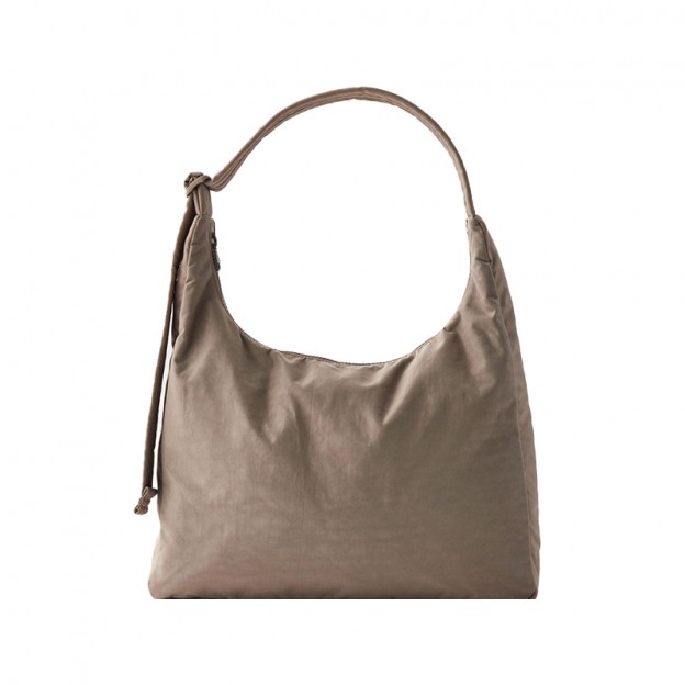 Fashionable large-capacity zipper nylon handbag