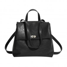Fashionable and versatile leather backpack