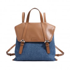 Simple everyday casual flip backpack