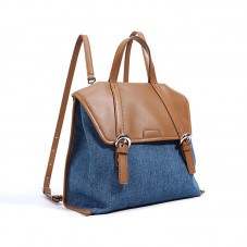 Simple everyday casual flip backpack